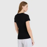 Dámske slim tričko hladké (2-pack) - čierne · záber 2