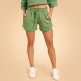 BeastPink Pantaloni scurți pentru femei Serenity Olivine · záber 1