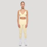 GymBeam Colanți pentru femei Luma Butter Yellow · záber 5