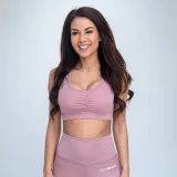 GymBeam Športová podprsenka Fave Dusty Rose · záber 1