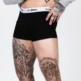 GymBeam Boxeri pentru bărbați Essentials 3Pack Black · záber 2