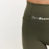 GymBeam Colanți pentru femei Combat Olive Grey · záber 2