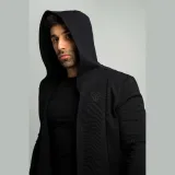 STRIX Cardigan Hoodie black · záber 2