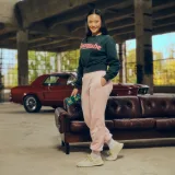 GymBeam Hanorac pentru femei GymBabe Forest · záber 1