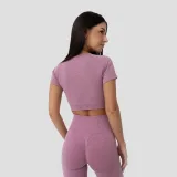 GymBeam Tricou pentru femei FLO Crop Top Violet · záber 4