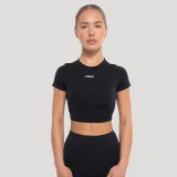 GymBeam Top pentru femei Crop Flow Black · záber 6