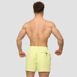 GymBeam Șort de baie pentru bărbați ARUBA Lime · záber 4