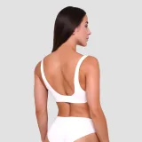 GymBeam Sutien fără cusături Chalk · záber 3