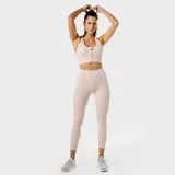 SQUATWOLF Sutien sport Zip Up Peachy Keen · záber 6