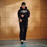 GymBeam Hanorac Varsity Black · záber 2