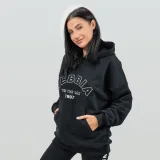 NEBBIA Hanorac pentru femei Oversize Gym Rat Black · záber 1