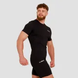 GymBeam Tricou de compresie High Black · záber 3