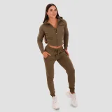 GymBeam Pantaloni pentru femei TRN Olive · záber 4