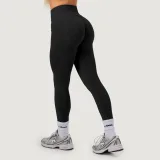 GymBeam Colanți fără cusături pentru femei NEO Black · záber 5