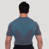 GymBeam Tricou fără cusături OG1 Grey/Blue · záber 4