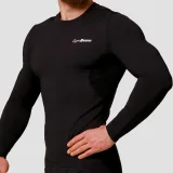 GymBeam Tricou de compresie cu mânecă lungă Mid Black · záber 2