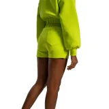 STRIX Pantaloni scurți pentru femei Lunar Chartreuse · záber 3