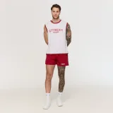 GymBeam Pantaloni scurți Varsity Red · záber 5