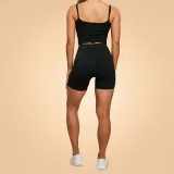 BeastPink Pantaloni scurți pentru femei Breeze Black · záber 4