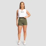 GymBeam Top pentru femei Combat White · záber 5