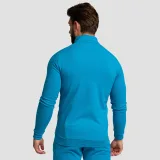 GymBeam Hanorac cu fermoar Limitless Aquamarine · záber 4
