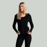 STRIX Hanorac cu fermoar pentru femei MERINO I Black · záber 4