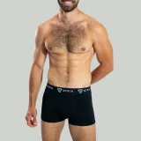 STRIX Boxeri pentru bărbați Essential Trunks 2Pack Black · záber 3