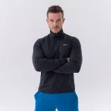 NEBBIA Geacă pentru bărbați Zipper Control Black · záber 1