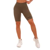GymBeam Pantaloni scurți pentru femei Biker olive · záber 5