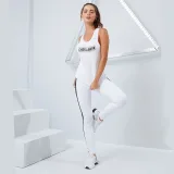 LABELLAMAFIA Colanți pentru femei Essential LBM White - Mărime: M | Pohlavie: Femei | Vek: Adulți | Greutate: 0,24 g · záber 3
