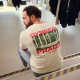 GymBeam Tricou Prague Cream · záber 2