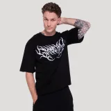 GymBeam Tricou Thorn Black · záber 3