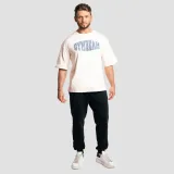 GymBeam Tricou Boxy Athletic Society Cream · záber 5