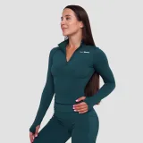 GymBeam Top sport pentru femei Ignite Dark Green · záber 3