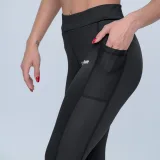 Gymbeam Colanții pentru femei Mesh Black · záber 2