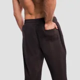 GymBeam Pantaloni sport Aura Tee Brown · záber 2
