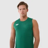 Pánsky rýchloschnúci tréningový tank top - zelený · záber 2