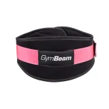 GymBeam Centură fitness din neopren LIFT Black & Pink · záber 1
