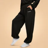 BeastPink Pantaloni pentru femei Breeze Black · záber 4