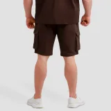 GymBeam Utility Shorts Brown · záber 2