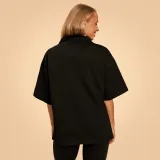 BeastPink Tricou pentru femei Oversized Bliss Black · záber 4
