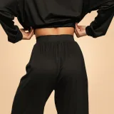 BeastPink Pantaloni pentru femei Breeze Black · záber 2
