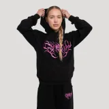GymBeam Hanorac pentru femei Thorn Black · záber 3