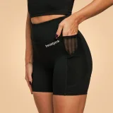 BeastPink Pantaloni scurți pentru femei Breeze Black · záber 2