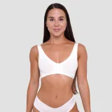GymBeam Sutien fără cusături Chalk · záber 1