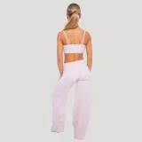 GymBeam Pantaloni sport pentru femei Straight Flow Blush · záber 3
