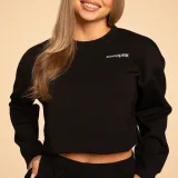 BeastPink Hanorac pentru femei Grace Black · záber 2