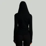 STRIX Hanorac cu fermoar pentru femei MERINO I Black · záber 3