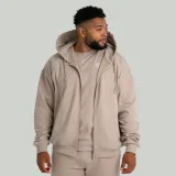 STRIX Hanorac Zip Taupe · záber 4