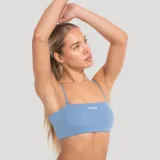 GymBeam Top sport pentru femei Flow Azure · záber 4